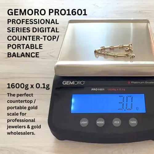 GemOro Platinum M100XP Micro Digital Scale Contenti 400-765-GRP
